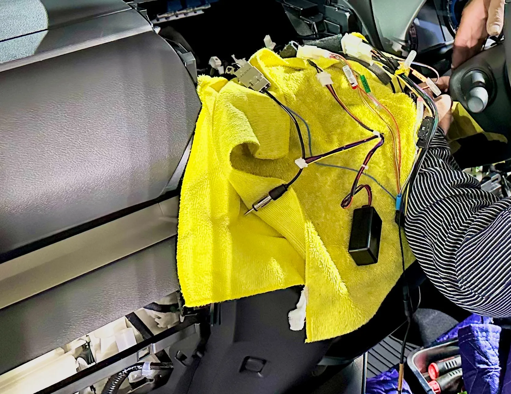 電装品取り付け