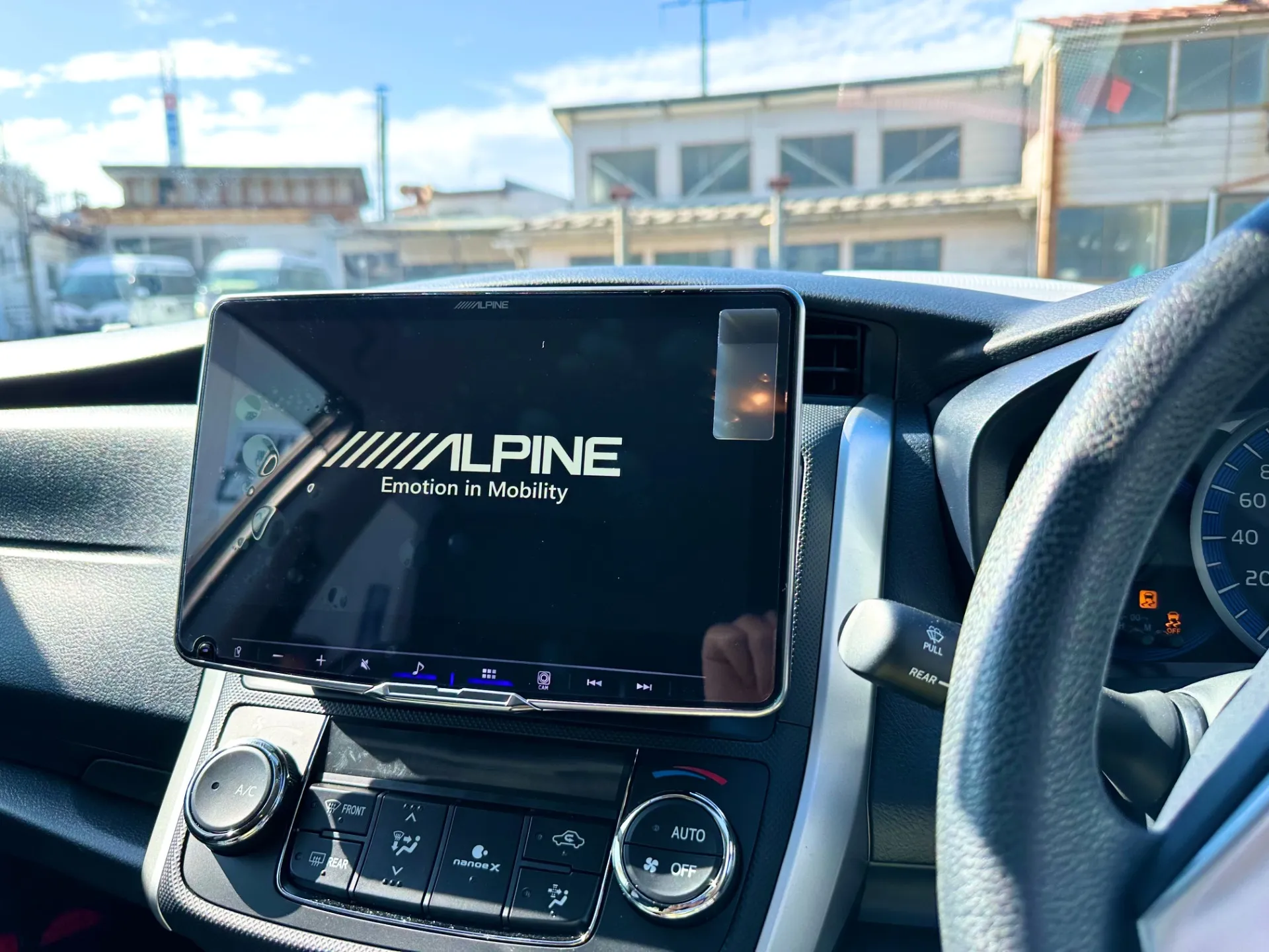 電装品取り付け