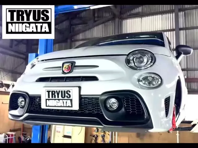 アバルトの下廻り防錆、ガチ施工。